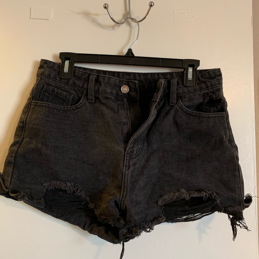 Black shorts